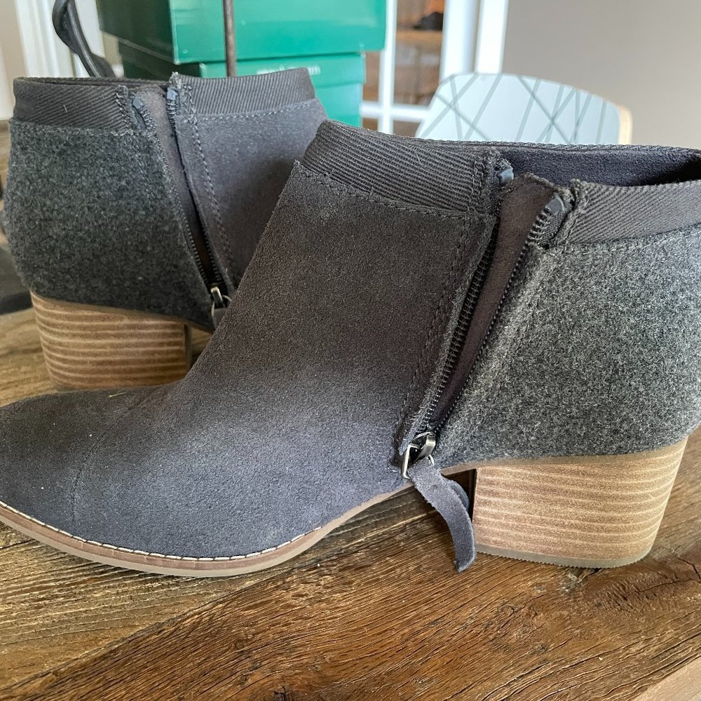 New Toms ankle boots